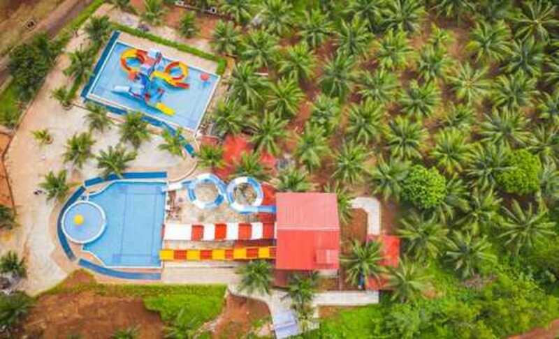 sharvraj eco farm waterpark top view