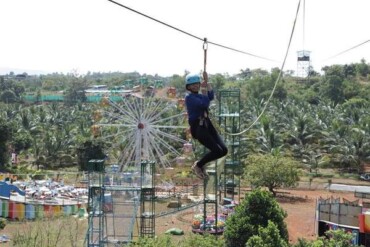 sharvraj eco farm Goa zipline adventure sport